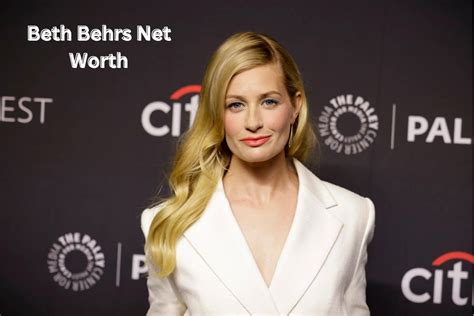 beth behrs net worth